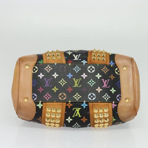 LOUIS VUITTON Monogram Multicolor Courtney MM Bag Black M45642 - Picture 5 of 16
